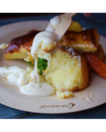 Disposable Bamboo Plates 40 Pack Disposable Bamboo Plates 40 Pack