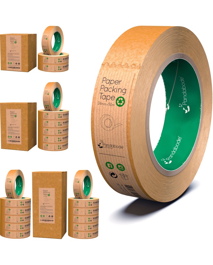 Kraft Paper - Brown Masking Tape For Picture Framing Sealing, 50meters 