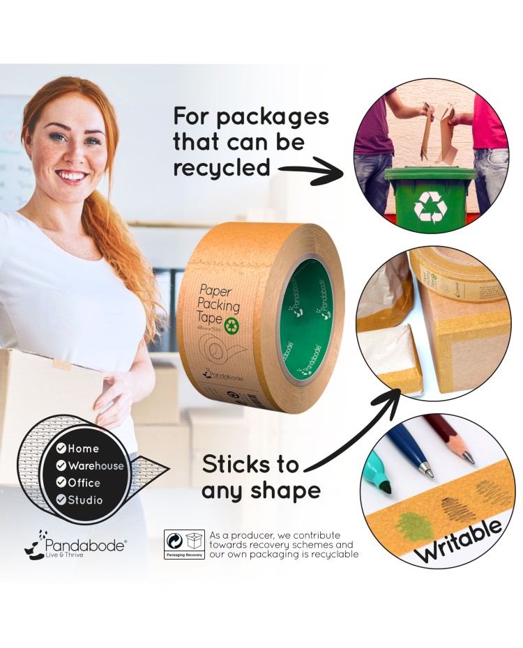 Paper Packing Tape by Pandabode™