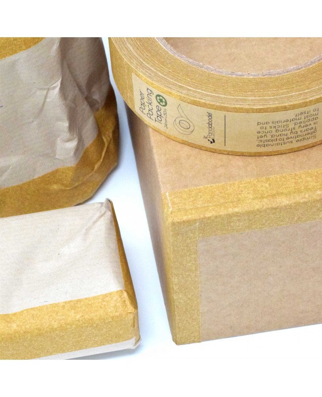 Paper Packing Tape Small Width 24mm x 50m (1)