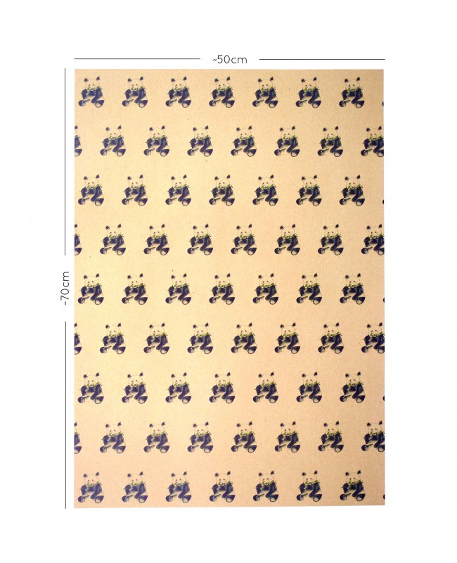 Recyclable Wrapping Paper - Animals